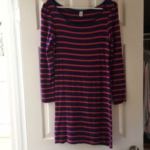 Striped cotton dress